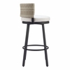 Midnight Wave Barstool in White