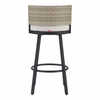 Midnight Wave Barstool in White