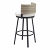 Midnight Wave Barstool in White