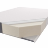 Mila 12" California King Mattress in White