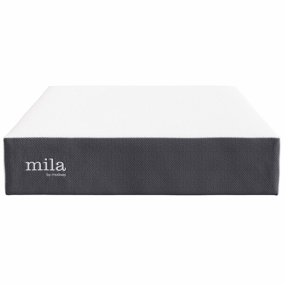 Mila 12" Full Mattress in White