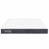 Mila 5" Full Mattress in White
