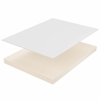 Mila 5" Narrow Twin Mattress in White
