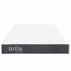 Mila 5" Twin Mattress in White