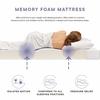 Mila 5" Twin Mattress in White