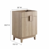 Miles 24" Bathroom Vanity Cabinet