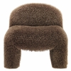 Mina Faux Fur Accent Chair