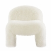 Mina Faux Fur Accent Chair