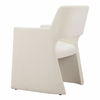 Minet Dining Chair in Linen White