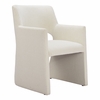 Minet Dining Chair in Linen White
