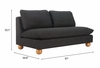 Minze Loveseat in Black