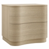 Mirae 2-Drawer Curved Nightstand