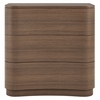 Mirae 3-Drawer Curved Compact Dresser