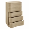 Mirae 5-Drawer Curved Dresser Chest of Drawers