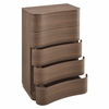 Mirae 5-Drawer Curved Dresser Chest of Drawers