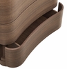 Mirae 5-Drawer Curved Dresser Chest of Drawers