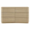 Mirae 6-Drawer Curved Dresser