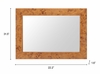 Mirat Mirror in Brown