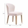 Mondstein Dining Chair Set of 2 in Ivory