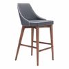 Moor Counter Stool in Dark Gray