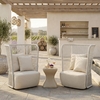 Mura Side Table in Taupe