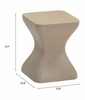 Mura Side Table in Taupe