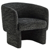 Muse Boucle Fabric Barrel Accent Chair