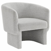 Muse Boucle Fabric Barrel Accent Chair