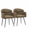 Musgo Dining Chair - Set of 2 in Green