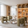 Naan Accent Chair in Artichoke Green