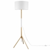 Natalie Tripod Floor Lamp in White Natural