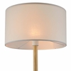 Natalie Tripod Floor Lamp in White Natural
