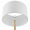 Natalie Tripod Floor Lamp in White Natural