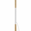 Natalie Tripod Floor Lamp in White Natural