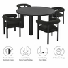 Nautica 5-Piece Round Outdoor Patio Aluminum Dining Table and Chairs Set