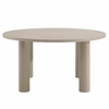 Nautica Outdoor Patio 60" Round Aluminum Dining Table