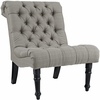 Navigate Upholstered Fabric Lounge Chair in Granite