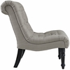 Navigate Upholstered Fabric Lounge Chair in Granite
