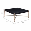 Nazaire Coffee Table in Black