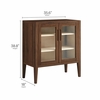 Nell 36" Accent Cabinet in Walnut