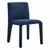 Nella Upholstered Heathered Chenille Dining Chairs Set of 2