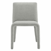 Nella Upholstered Heathered Chenille Dining Chairs Set of 2