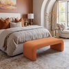 Nendo Bench in Abstract Orange