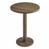 Neo 3-Piece Round Indoor - Outdoor Patio Patio Wood Bar Table And Stool Set