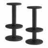Neo 3-Piece Round Indoor - Outdoor Patio Patio Wood Bar Table And Stool Set