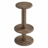 Neo 3-Piece Round Indoor - Outdoor Patio Patio Wood Bar Table And Stool Set