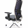 Newnet High Back Office Chair with Headrest in Black