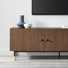 Nexus 60" TV Stand in Black Walnut
