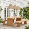 Nimone Bench in Natural