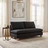 Noara Accent Table in Black & Brass